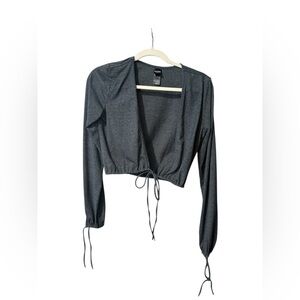 Victoria Sport Long Sleeve Crop Top